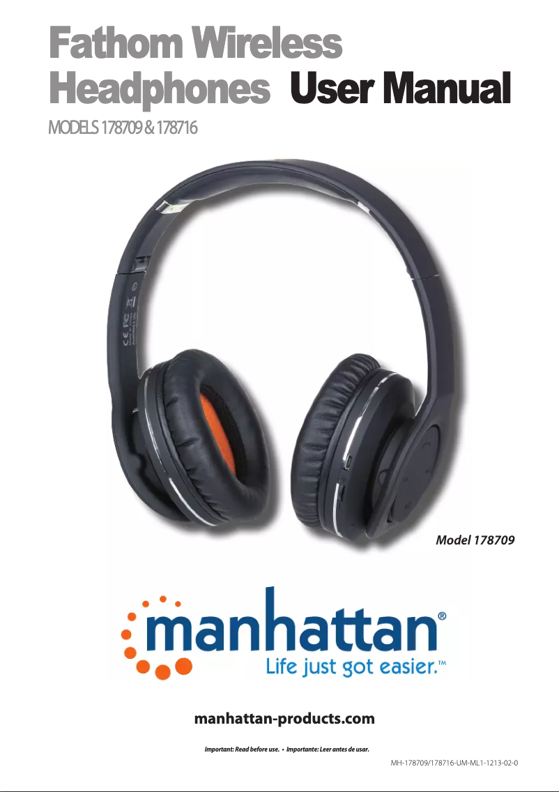 Page n°1 - Manuel utilisateur Manhattan Fathom 178716