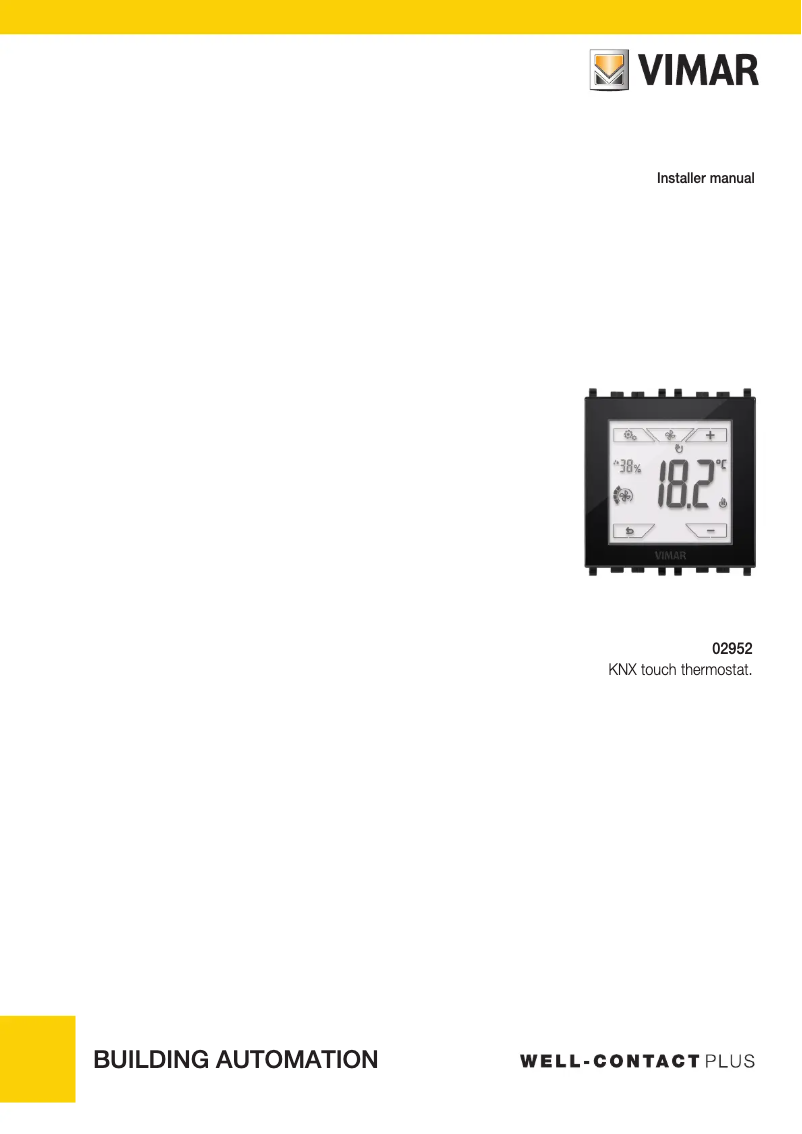 Page 1 de la notice Manuel utilisateur Vimar 02952.B