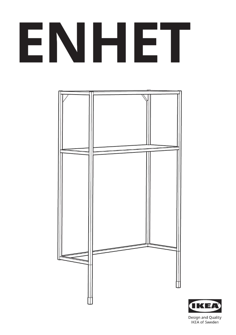 Image de la première page du manuel de l'appareil ENHET 905.160.80