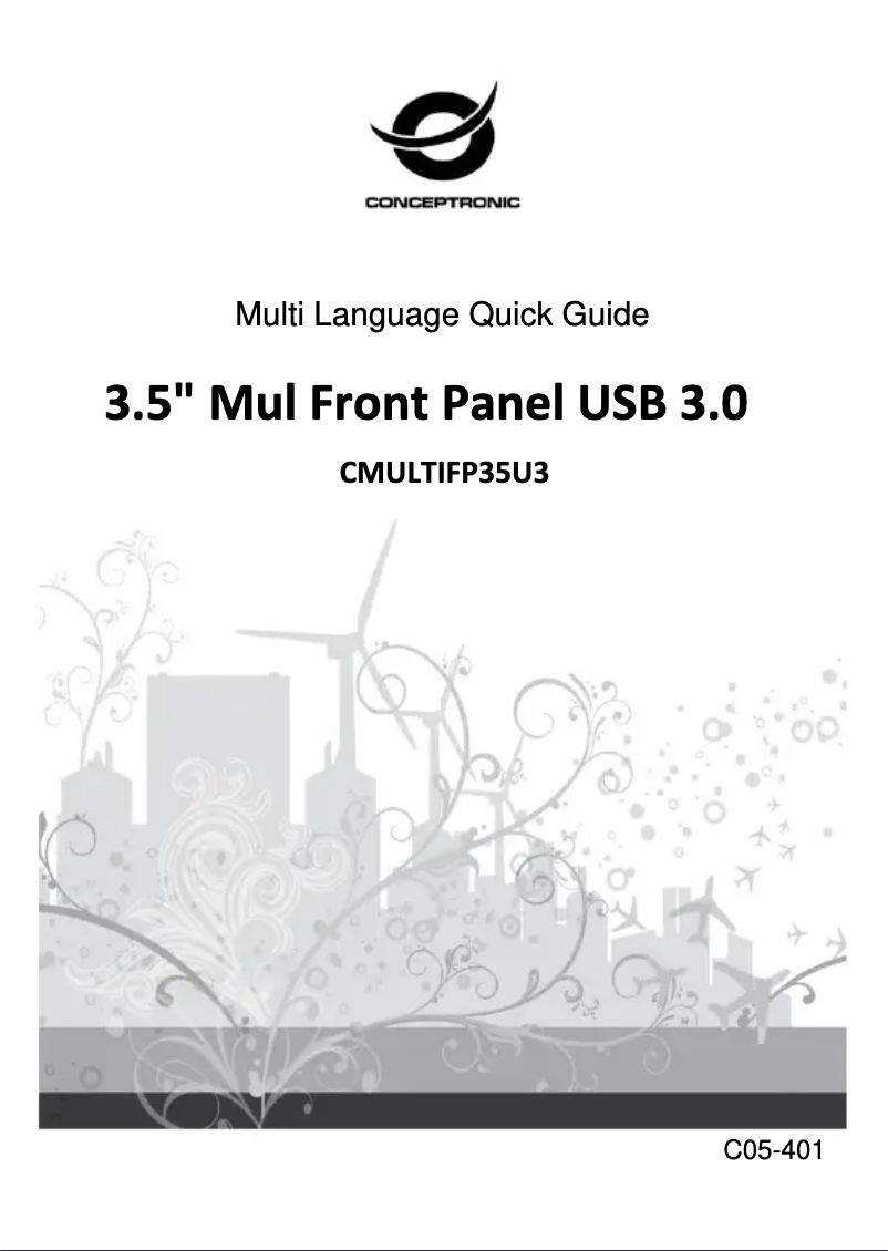 Page n°1 - Manuel utilisateur Conceptronic CMULTIFP35U3