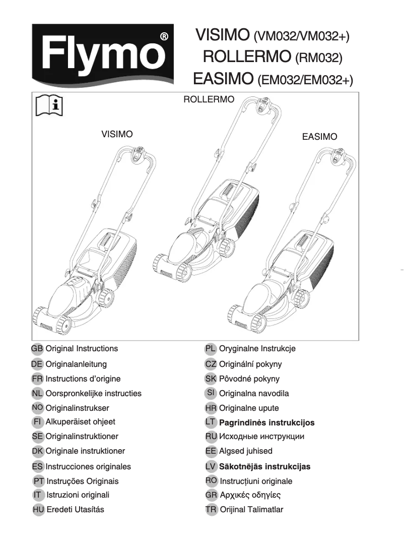 Image de la première page du manuel de l'appareil Easimo EM032