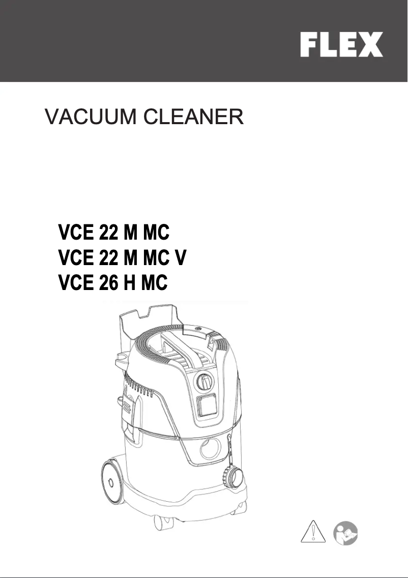 Page n°1 - Manuel utilisateur Flex VCE 22 M MC