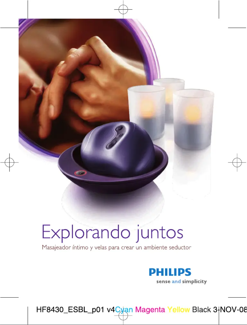 Page 1 de la notice Manuel utilisateur Philips HF8430