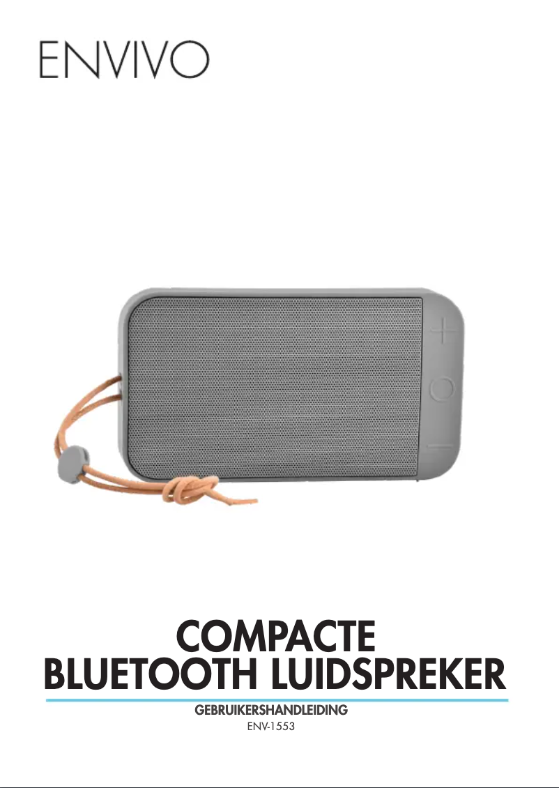Page 1 de la notice Manuel utilisateur Envivo ENV-1553