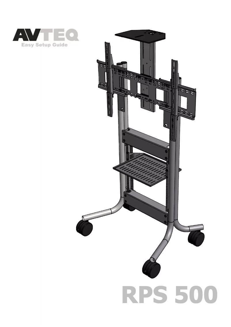 Page 1 de la notice Manuel utilisateur Avteq RPS 500