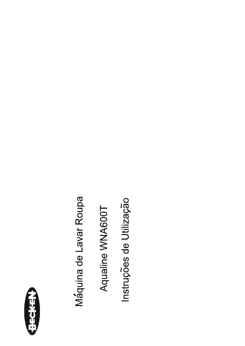 Page 1 de la notice Manuel utilisateur Becken Aqualine WNA600T