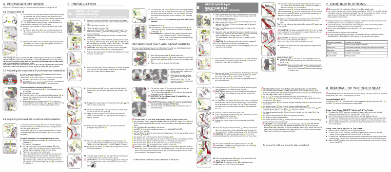 Page 1 de la notice Manuel utilisateur Römer Advansafix II