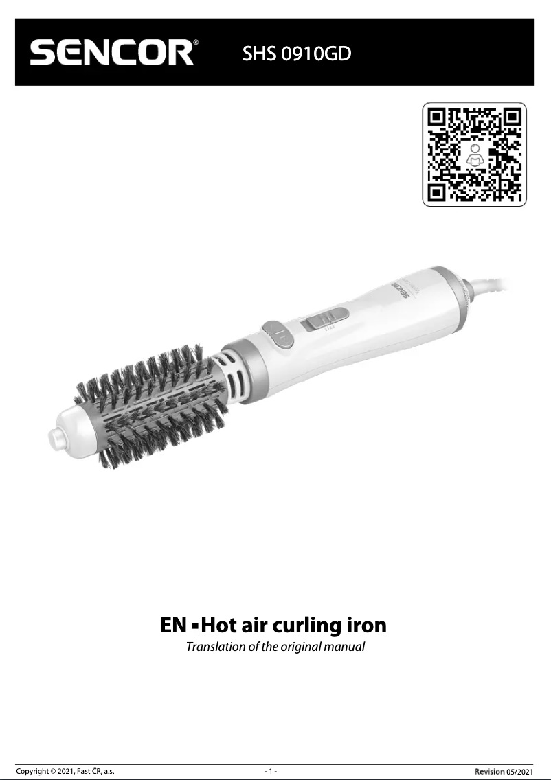 Image de la première page du manuel de l'appareil SHS 0910GD