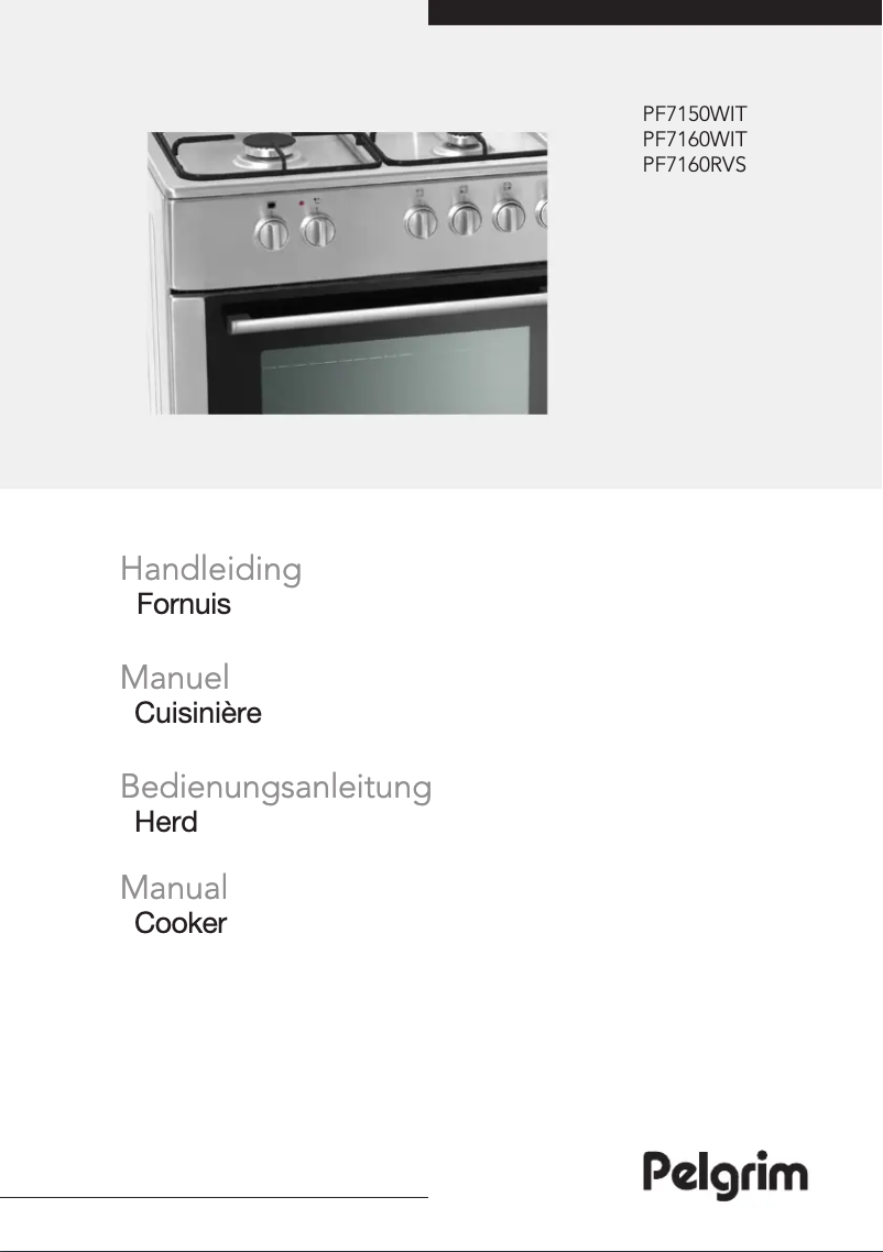 Page 1 de la notice Mode d'emploi Pelgrim PF7150WIT