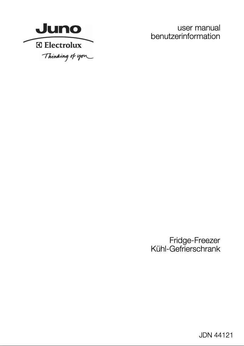 Image de la première page du manuel de l'appareil JDN44121