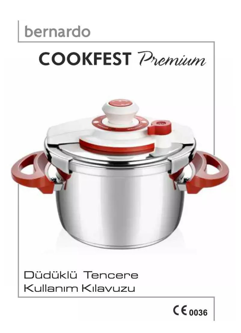 Image de la première page du manuel de l'appareil Cookfest Premium