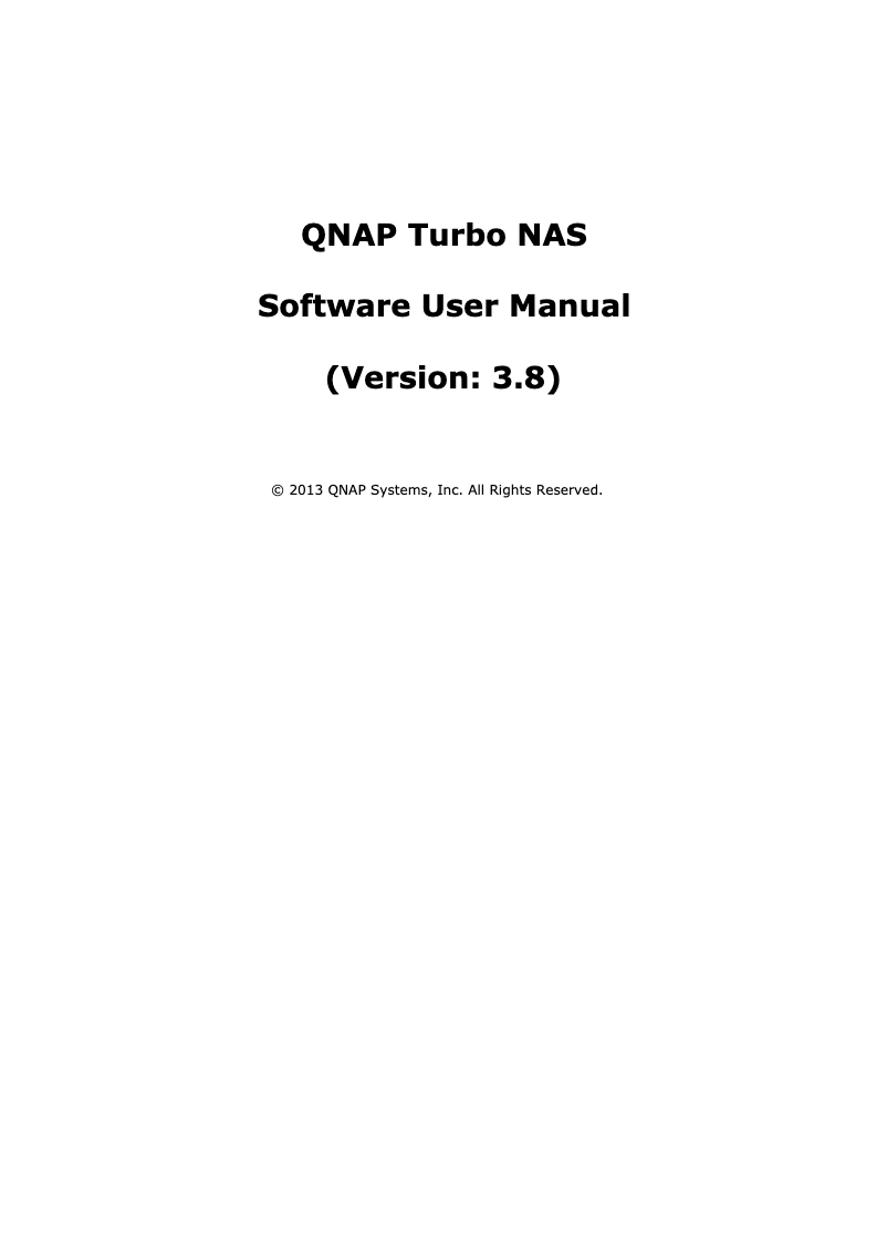 Page 1 de la notice Manuel utilisateur QNAP TS-469U-SP