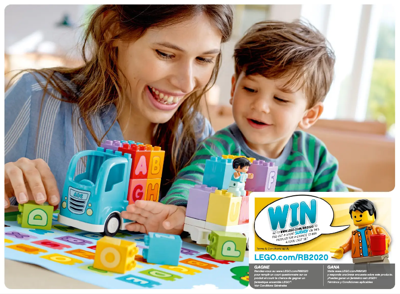 Page 1 de la notice Manuel utilisateur Lego Duplo Birthday Cake 30330