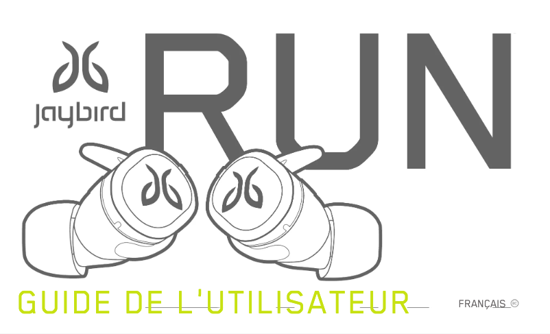 Page 1 de la notice Manuel utilisateur JayBird RUN