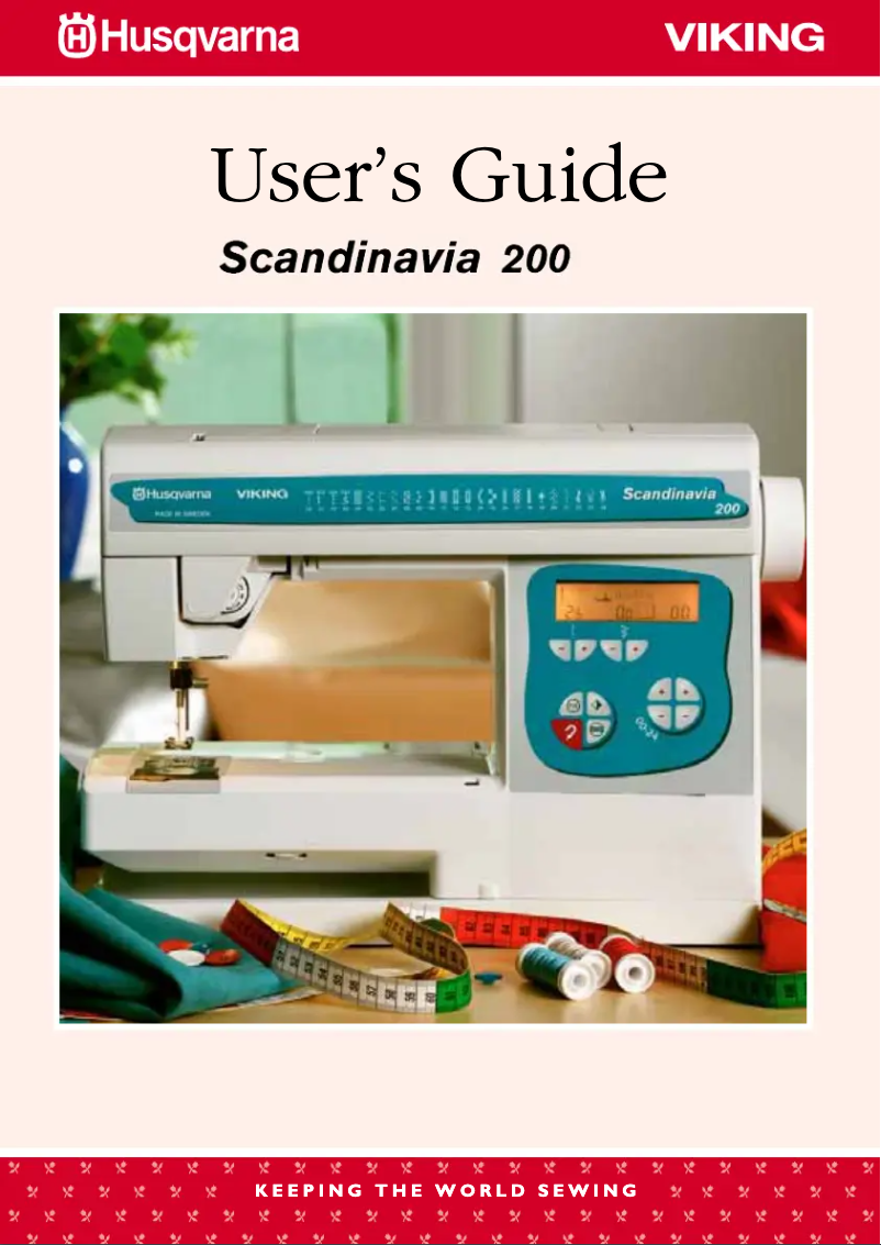 Page n°1 - Manuel utilisateur Husqvarna Scandinavia 200
