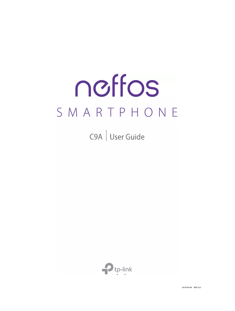 Page n°1 - Manuel utilisateur Neffos C9A