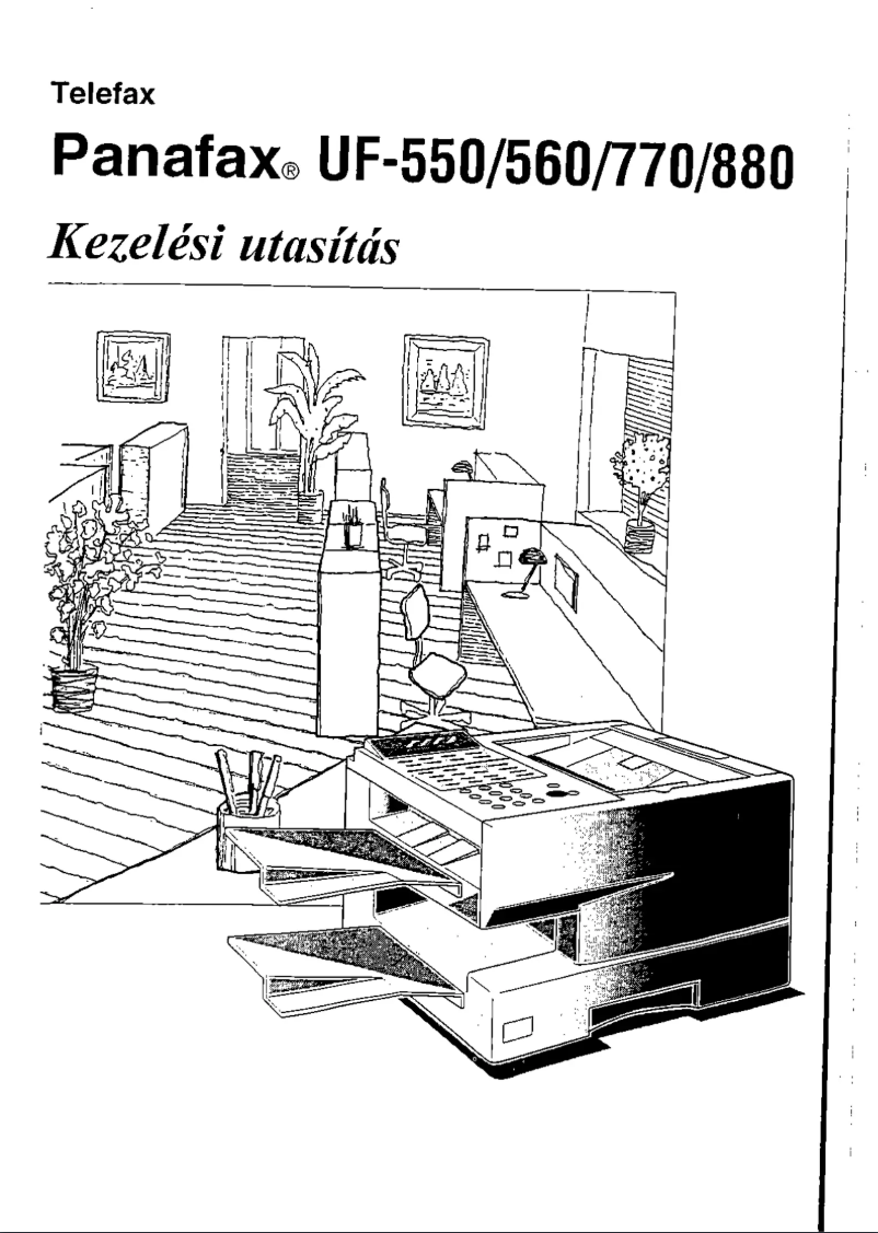 Page 1 de la notice Manuel utilisateur Panasonic Panafax UF-770