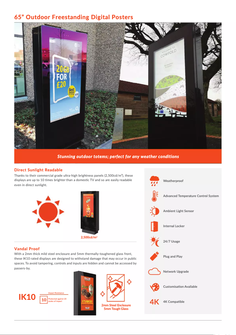 Page 1 de la notice Manuel utilisateur Allsee OT65E