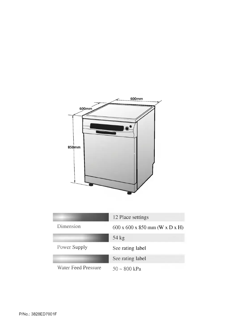 Imagen de la primera página del manual del dispositivo LD-12BT7