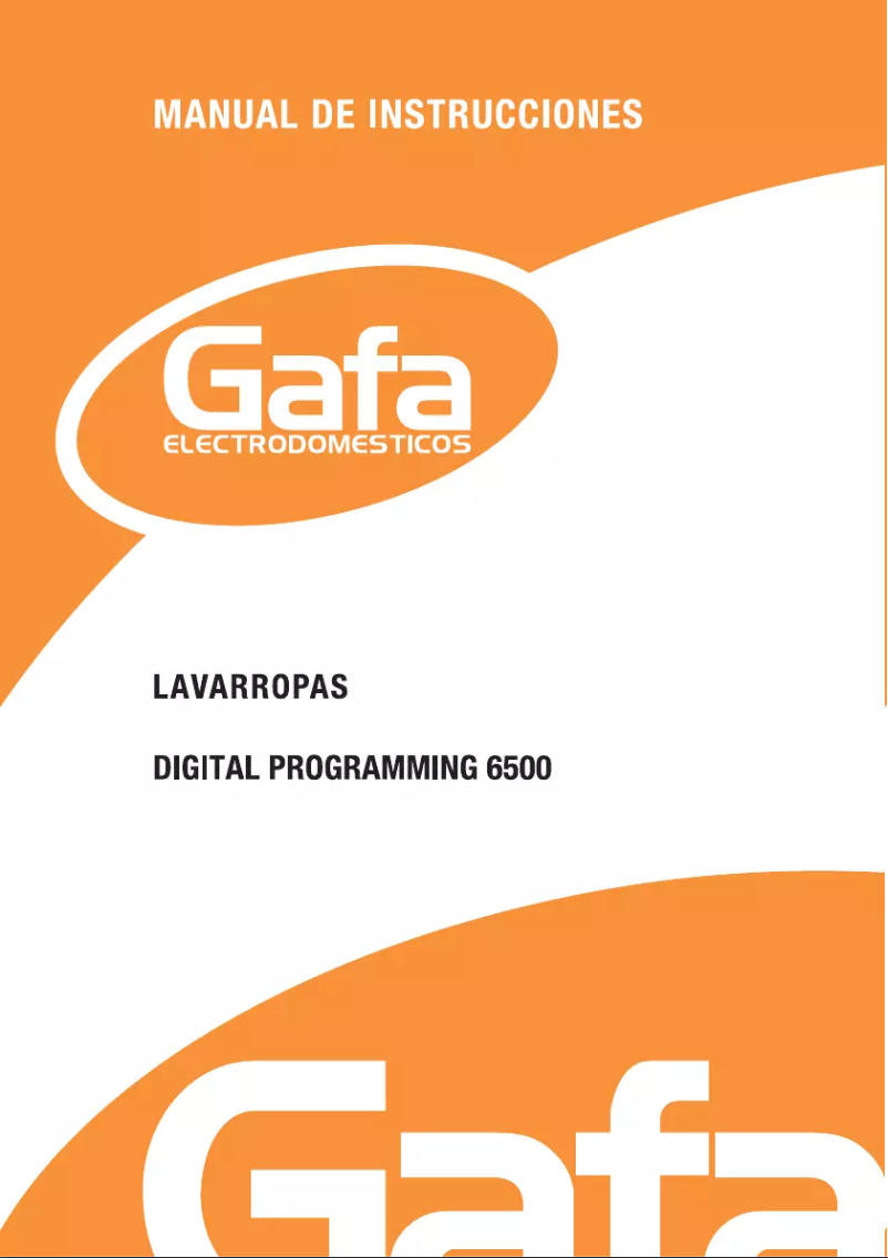 Page n°1 - Manuel utilisateur Gafa Digital Programming 6.5 AAB