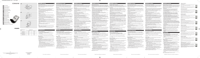 Page 1 de la notice Mode d'emploi Philips MultiLife SCB4060NB
