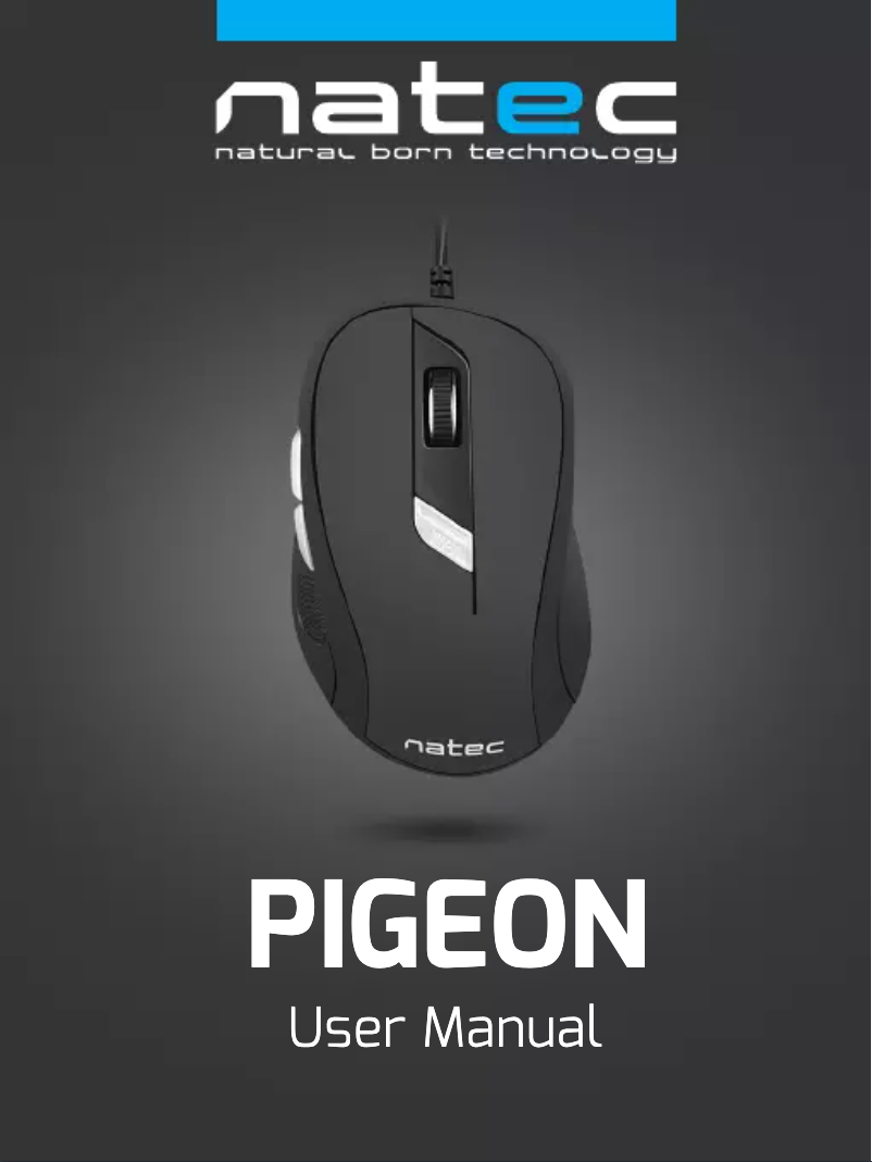 Image de la première page du manuel de l'appareil PIGEON