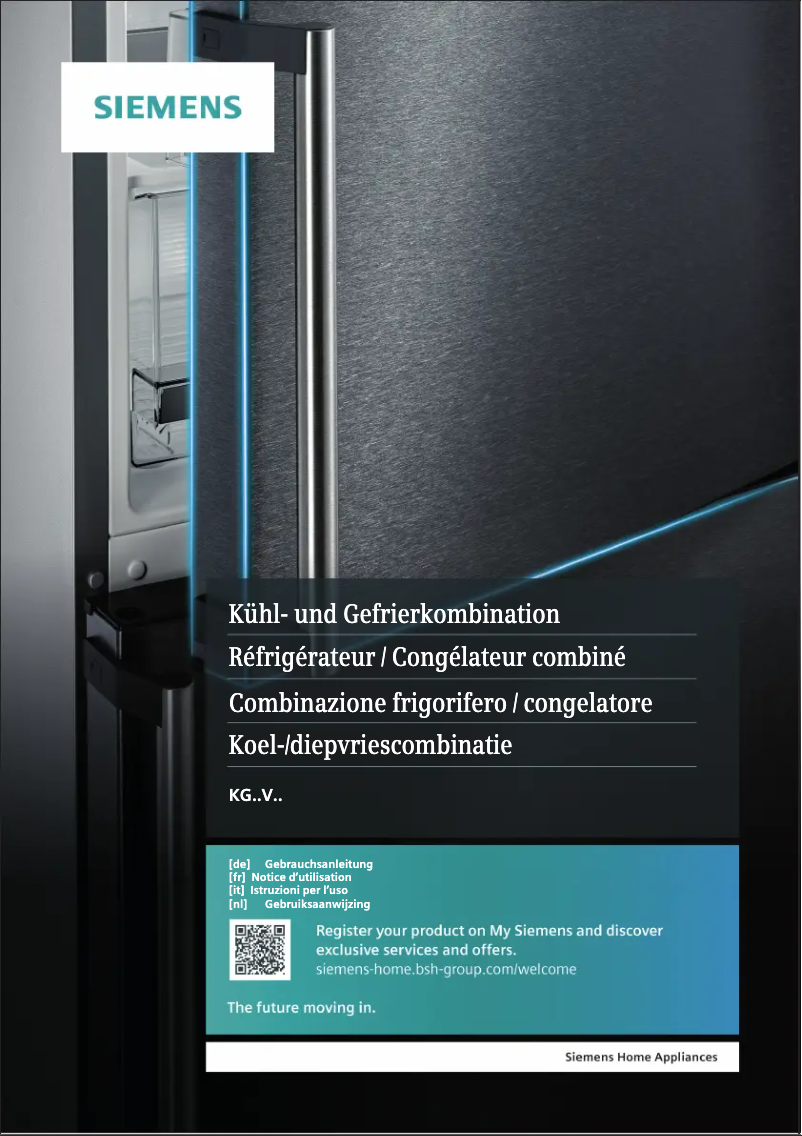 Image de la première page du manuel de l'appareil iQ300 KG36VVLEA