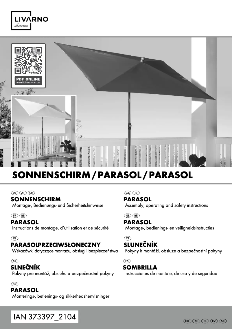 Página 1 del manual Manual de usuario Livarno Lux HG01768D