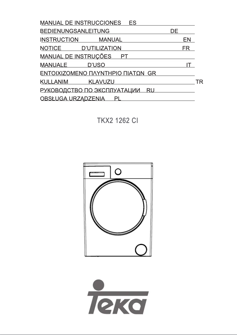 Page 1 de la notice Manuel utilisateur Teka TXK2 1262 CI