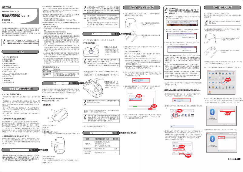 Page 1 of the manual User Manual Buffalo BSMRB050BK