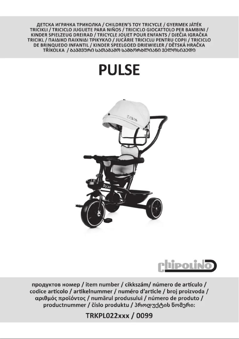 Image de la première page du manuel de l'appareil Pulse