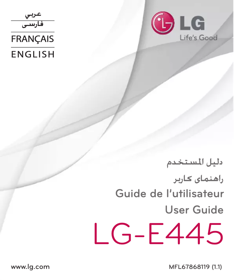 Page n°1 - Manuel utilisateur LG Optimus L4 Dual