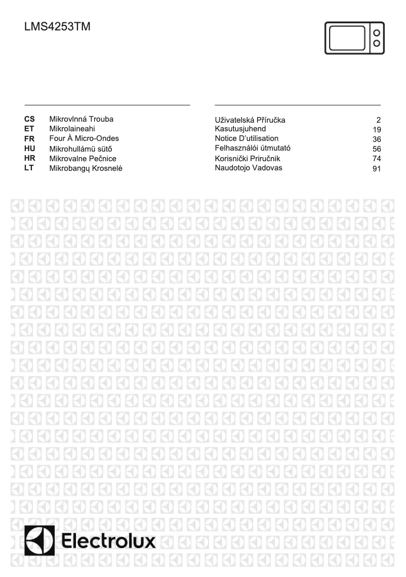 Page 1 de la notice Manuel utilisateur Electrolux LMS4253TMH