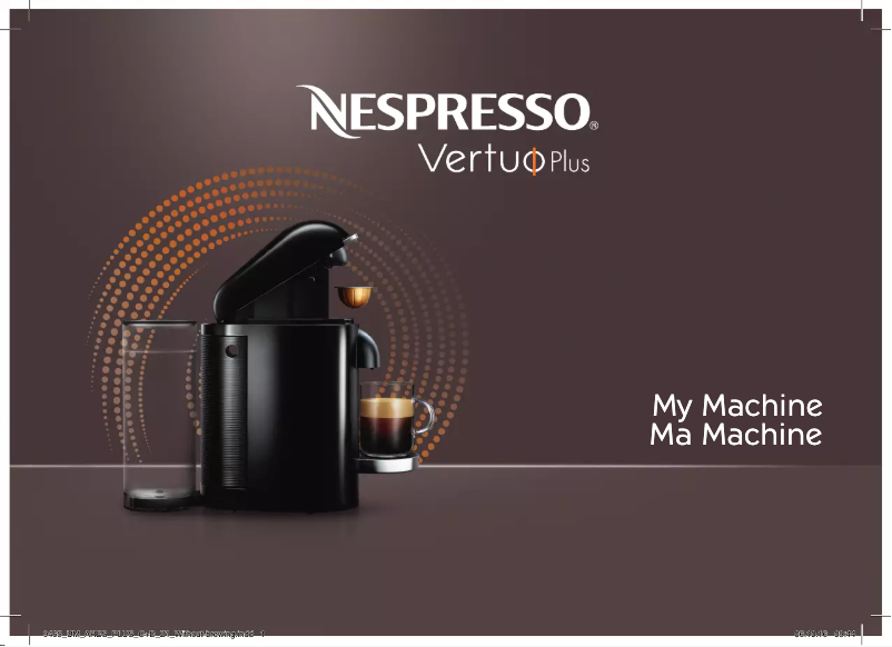 Page 1 of the manual User Manual Magimix Nespresso Vertuo
