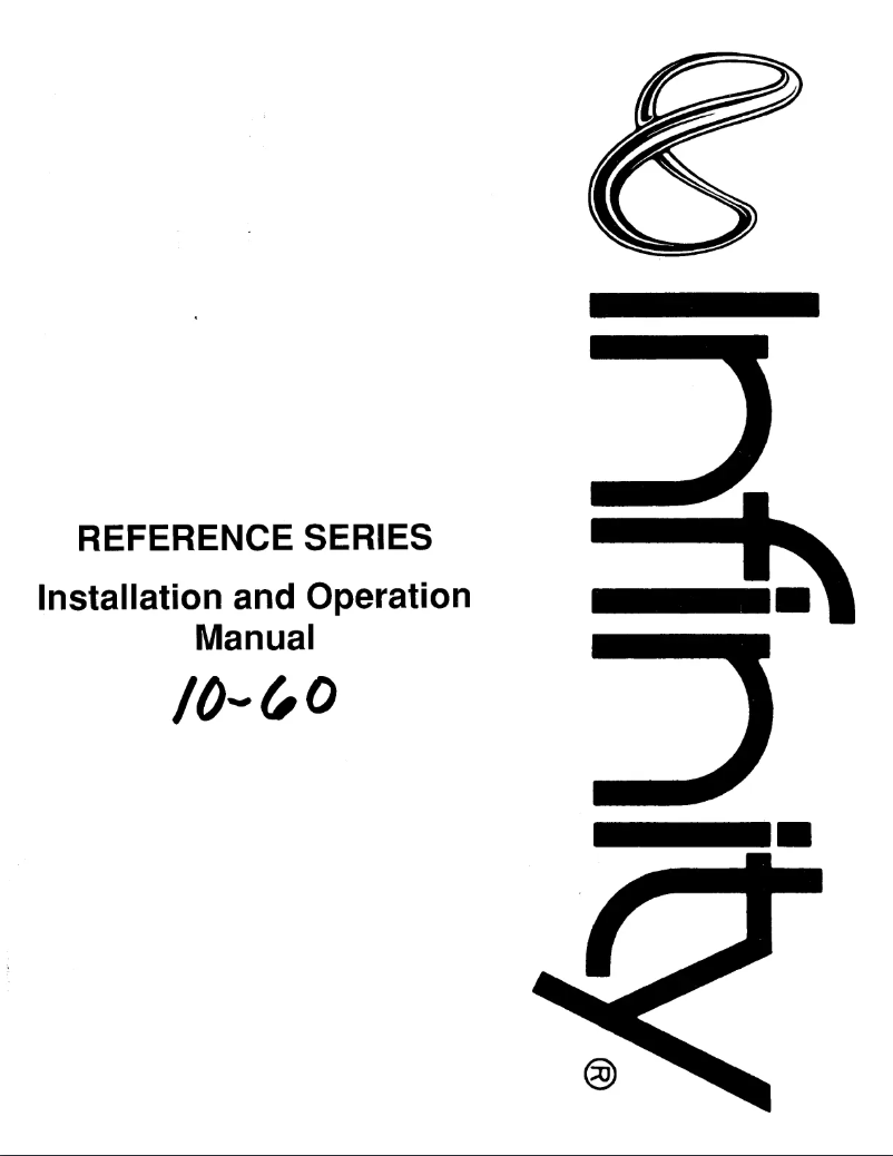 Image de la première page du manuel de l'appareil Reference 30