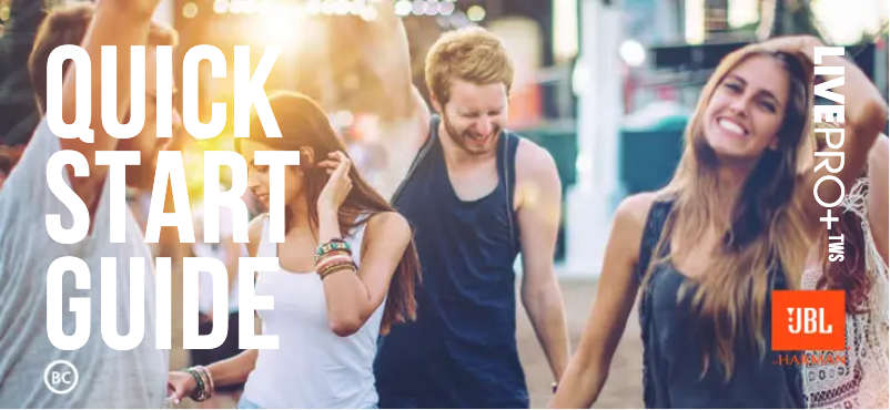 Page 1 de la notice Manuel utilisateur JBL Club Pro+ TWS