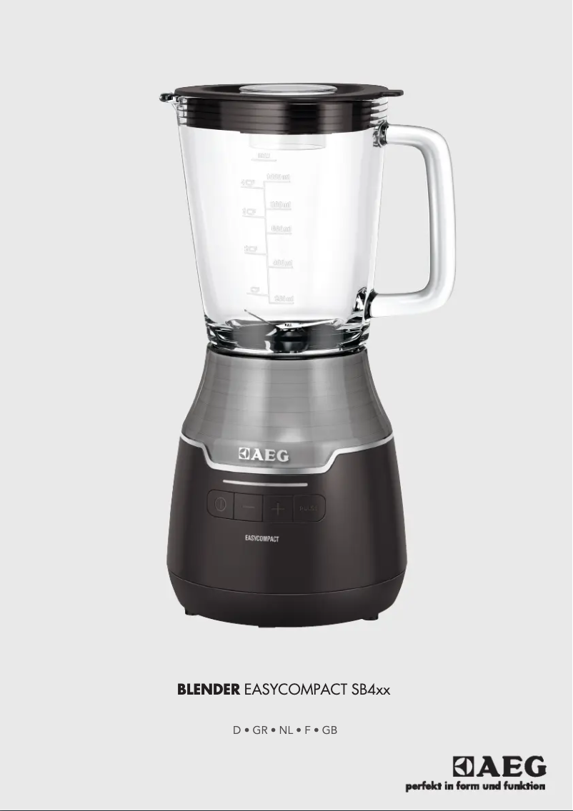 Image de la première page du manuel de l'appareil SB3300