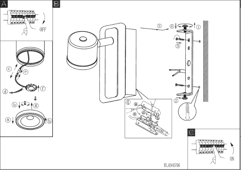 Page n°1 - Manuel utilisateur Eglo Pierino 1