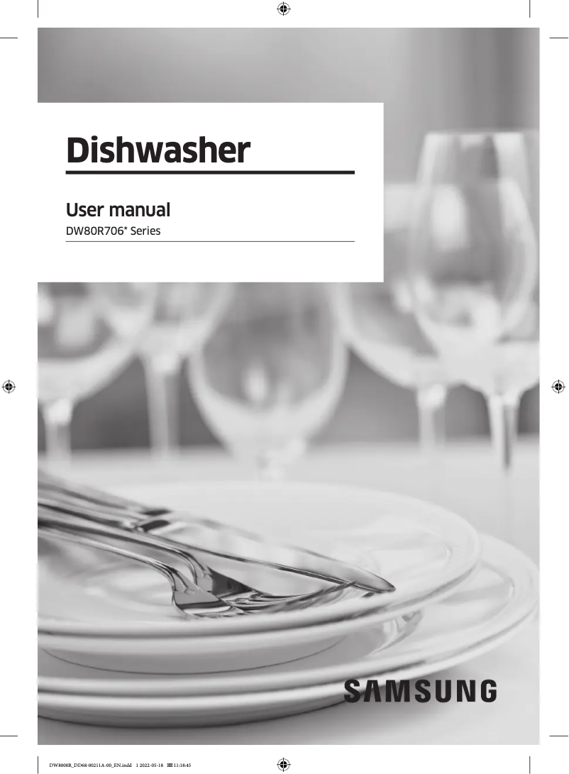 Page n°1 - Manuel utilisateur Samsung DW80R7060US