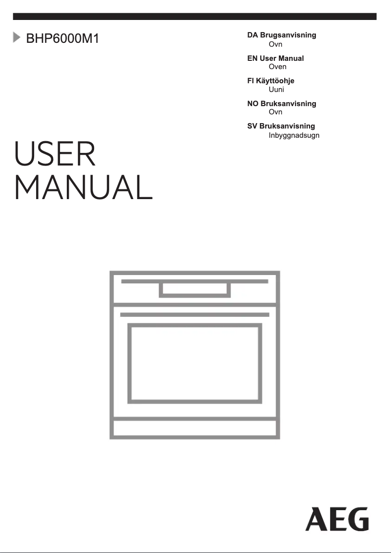 Página 1 del manual Manual de usuario AEG BHP6000M1