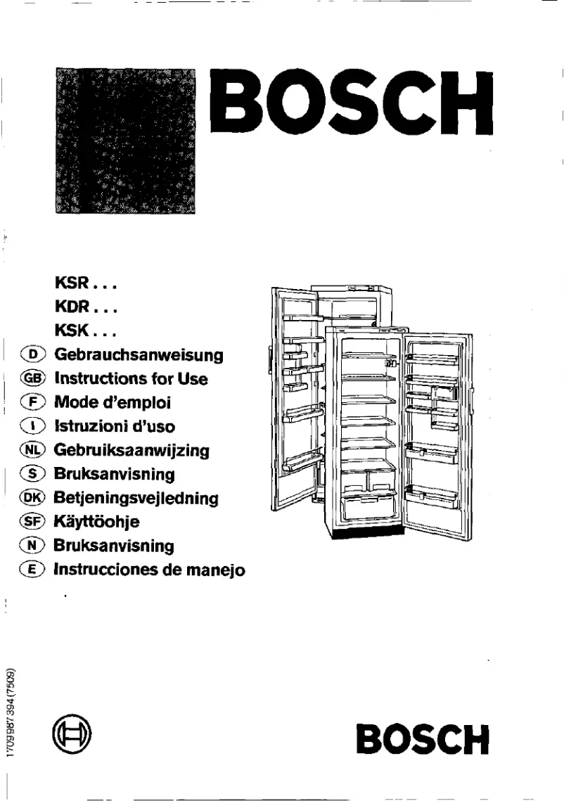 Image de la première page du manuel de l'appareil KSR34V10FF