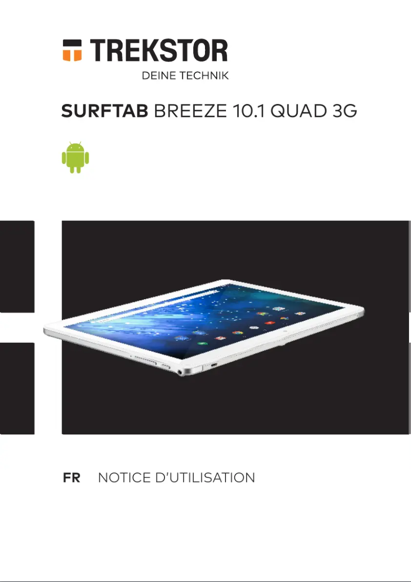Page n°1 - Manuel utilisateur TrekStor SurfTab breeze 10.1 quad