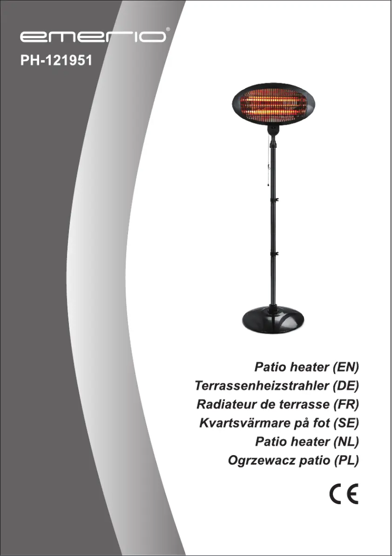 Page 1 de la notice Manuel utilisateur Emerio PH-121951