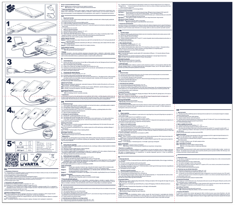 First page image of the manual for Energy Power Bank