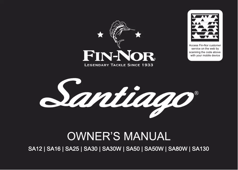 Page n°1 - Manuel utilisateur Fin-Nor Santiago SA16