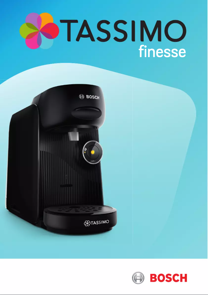Page n°1 - Manuel utilisateur Bosch Tassimo Finesse TAS16B4