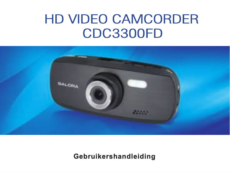 Imagen de la primera página del manual del dispositivo CDC3300FD