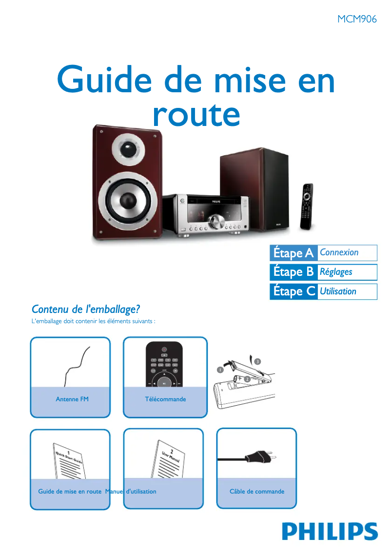 Image de la première page du manuel de l'appareil Heritage Audio MCM906