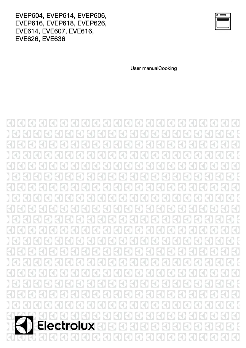 Page 1 de la notice Manuel utilisateur Electrolux EVE616