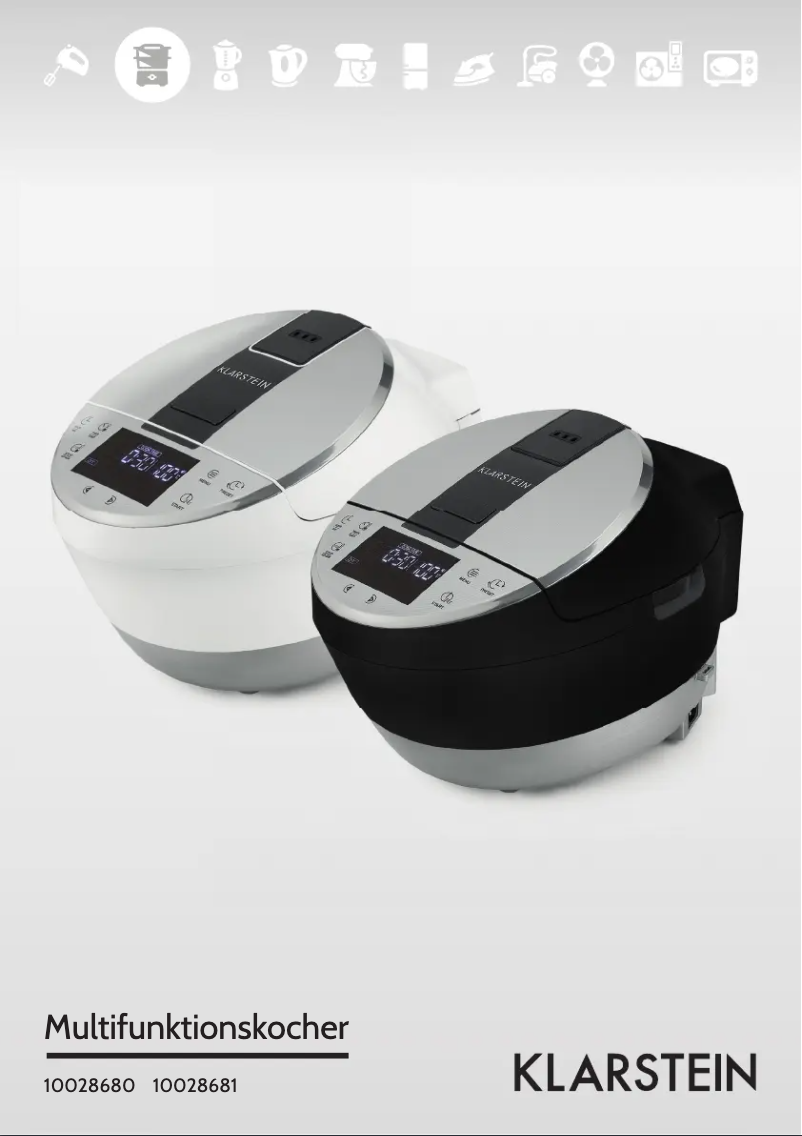 Page 1 of the manual User Manual Klarstein 10028680